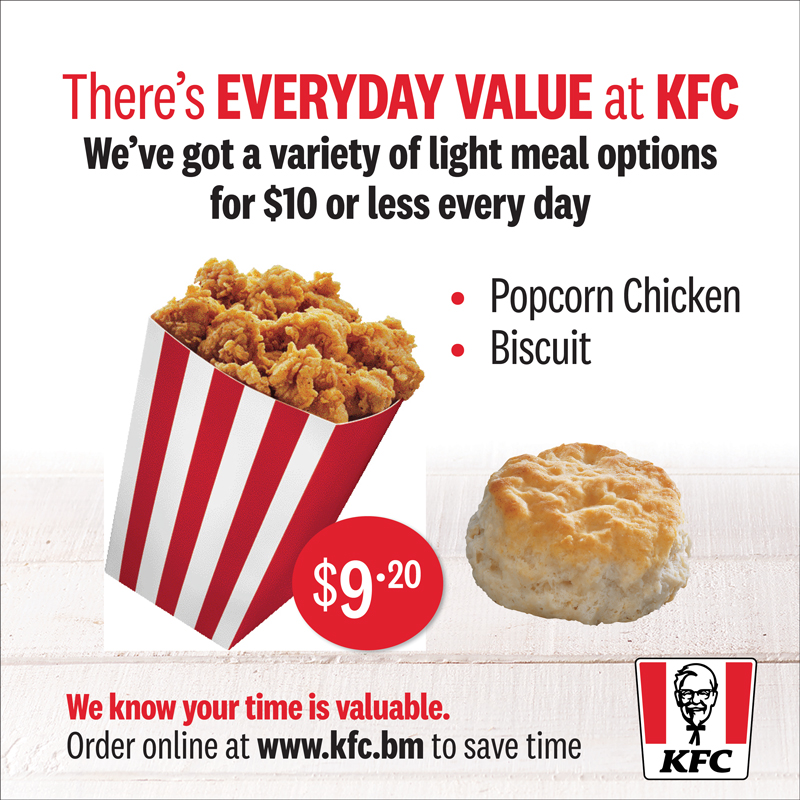 kfc in bermuda kfcbermuda twitter