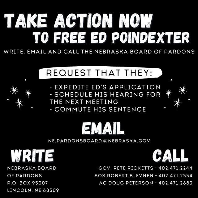  #EdPoindexter is on a wait list of commutation applicants & high-risk for COVID. Please write, email & call the Board of Pardons & request they expedite Ed's application, schedule his hearing, & immediately commute his sentence.(thread)