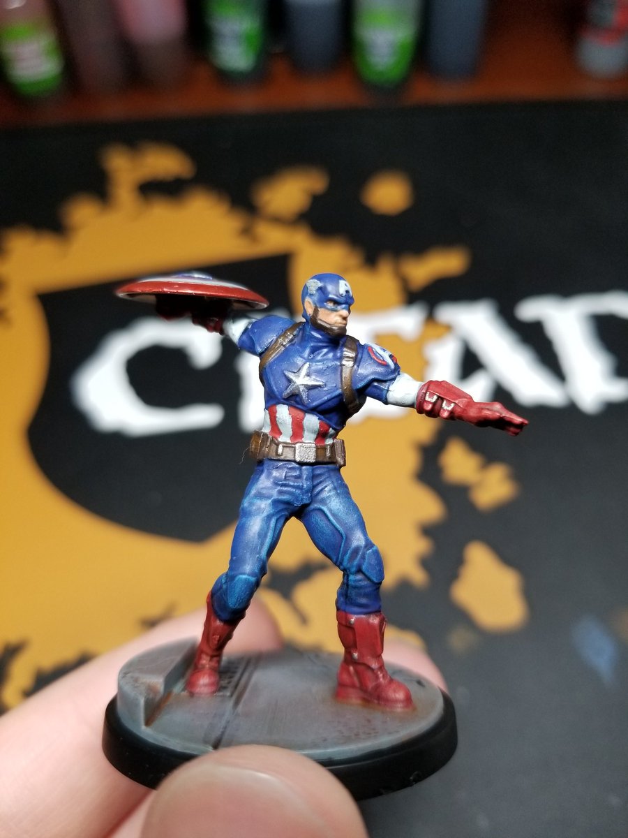 ToyWizStore's tweet photo. "I can do this all day."
#marvel #marvelcrisisprotocolminiatures #marvelcrisisprotocol #wargaming #tabletopgames #captainamerica #paintedmodels #asmodee #atomicmassgames #toywiz #captainamericawintersoldier #avengers #avengersendgame #avengersinfinitywar #captainamericacivilwar https://t.co/1X5resryJB