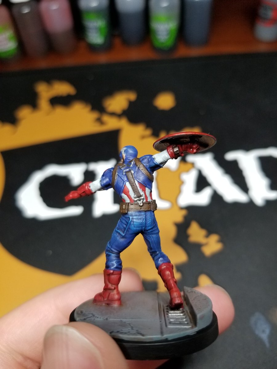 ToyWizStore's tweet photo. "I can do this all day."
#marvel #marvelcrisisprotocolminiatures #marvelcrisisprotocol #wargaming #tabletopgames #captainamerica #paintedmodels #asmodee #atomicmassgames #toywiz #captainamericawintersoldier #avengers #avengersendgame #avengersinfinitywar #captainamericacivilwar https://t.co/1X5resryJB