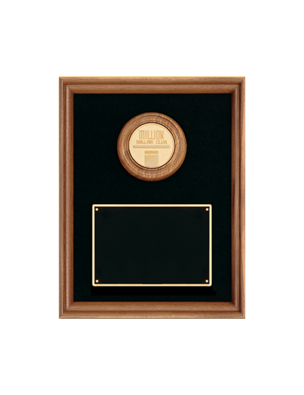 CenturyBadge's tweet photo. 40% discount on the 10 x 13 Walnut Frame Plaque with Black Velour Background and Black/Gold plate. Elegant and classic design  https://t.co/JoILiZvznW https://t.co/zRkOIlGFeZ