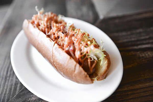 Hot Diggity Dog!  Half Pound, Footlong, All Beef Dog -- It's a Dixie Dog and It's on Tomorrow's Special Board.  #lunchspecial #whatsforlunch #hotdog