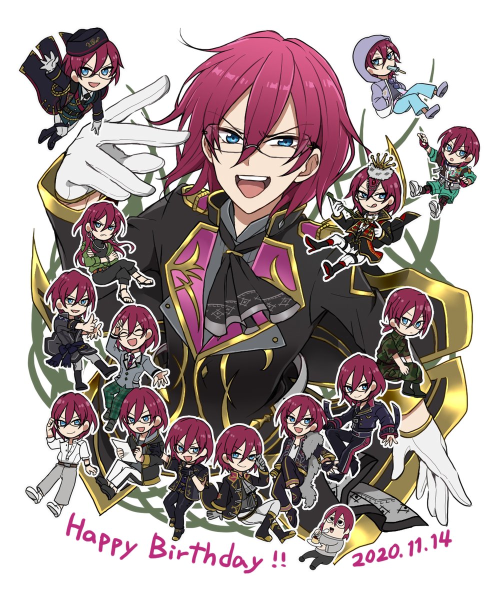 お誕生日おめでとう!!
2枚目は1枚目と全く関係ない内容のお誕生日漫画
#七種茨誕生祭2020 