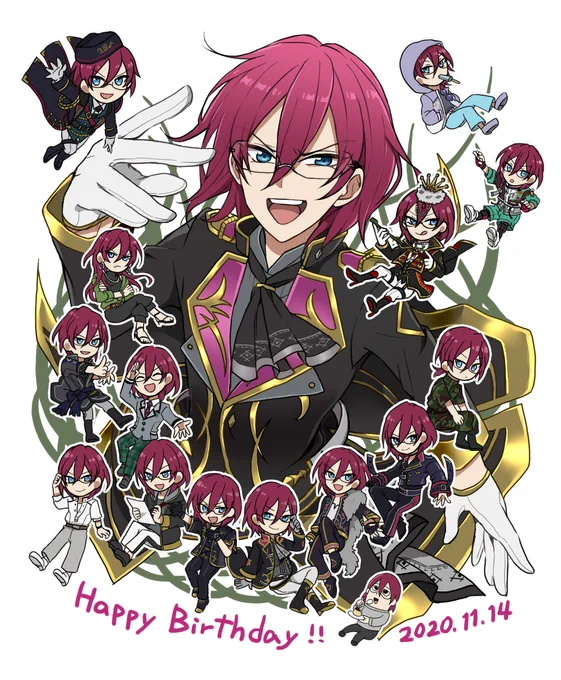 お誕生日おめでとう!!
2枚目は1枚目と全く関係ない内容のお誕生日漫画
#七種茨誕生祭2020 