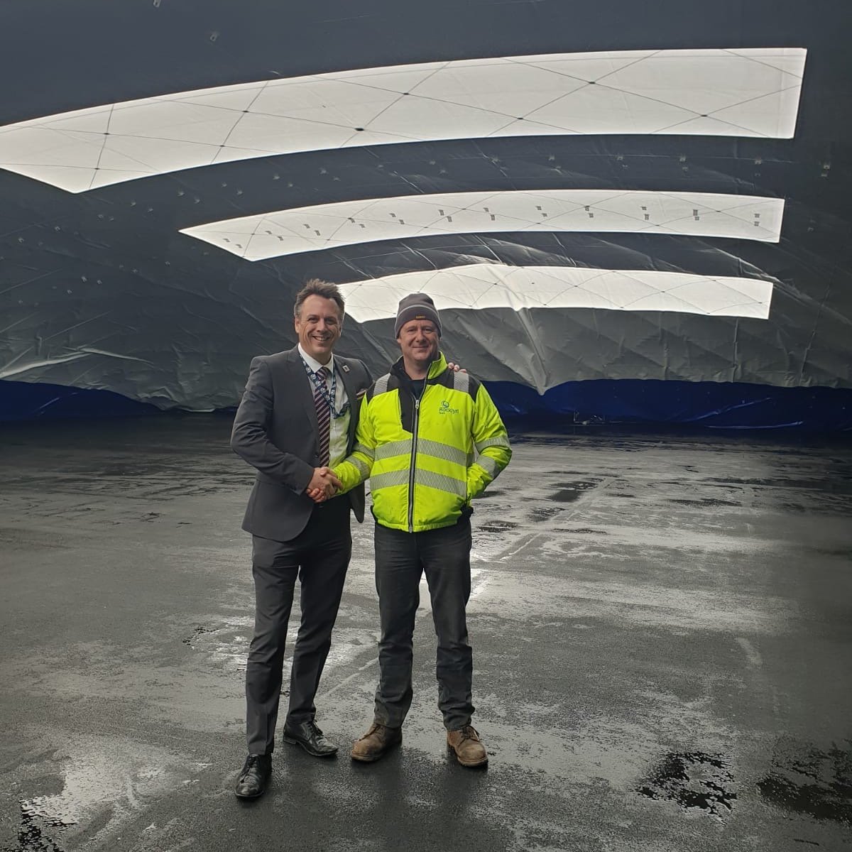 3 Court Heated Air Dome for Merchiston Castle School _ A Beautiful Location <a href="/MerchiTennisA/">Merchiston Tennis Academy</a> <a href="/DoeSportNorth/">Doe Sport North Ltd</a>