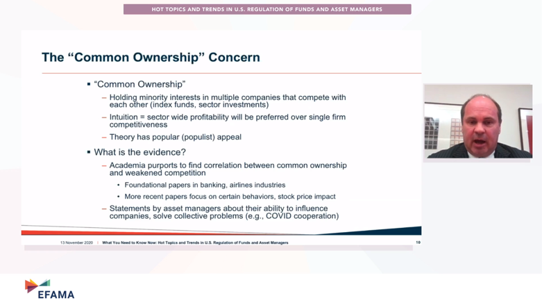 EFAMANews's tweet photo. Great update on hot topics and trends in U.S. regulation for funds and asset managers by @dechertllp in our last session of this year's Investment Management Forum #IMF2020.
Thank you: Julien Bourgeois, Andrew Oringer, Craig Falls and David Harris #ERISA #CommonOwnership #ESG https://t.co/MmNl5xIeyg