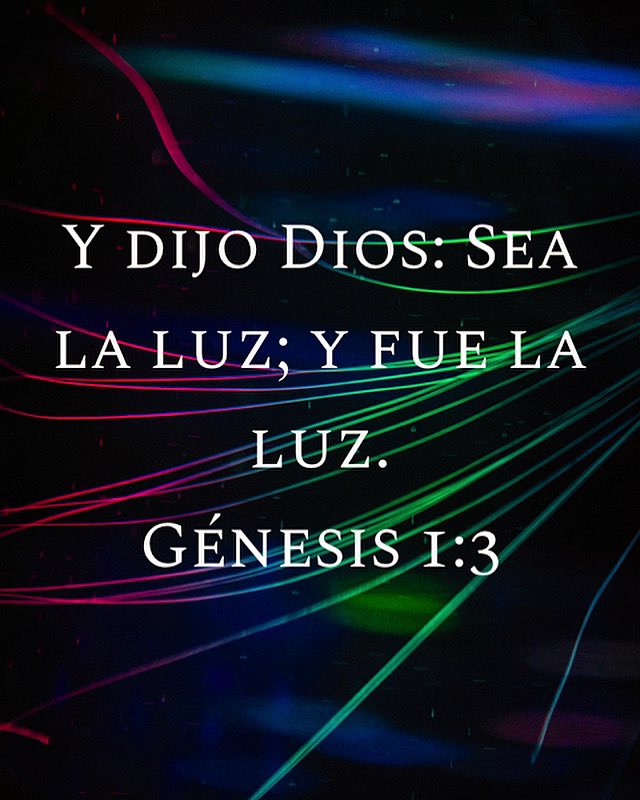 CSPMinistries's tweet image. “Y dijo #Dios: Sea la #luz; y fue #laluz.”
#Génesis 1:3  #RVR1960 #ComienzaTuDia #ComienzaTuDiaConDios #RPSP #SDA #VersiculoDelDia #SuPalabraEsLaVerdad #CSP_Ministries #Biblia
