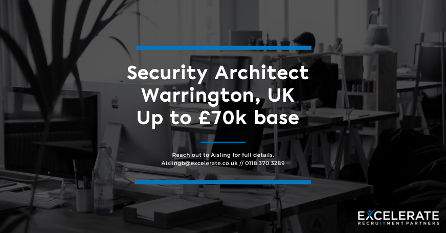 ExcelerateRec's tweet image. This rapidly growing Financial Services company needs a talented Security Architect to bolster their ranks to tackle the challenges of a quickly expanding business.

If you&apos;re up for the challenge, speak to Aisling for more details.

Aislingb@excelerate.co.uk //  0118 370 3289