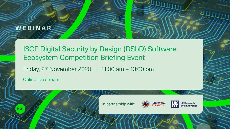 innovateuk's tweet photo. Do you want to find out everything about the upcoming #ISCF #DigitalSecurityByDesign Software Ecosystem Competition?
Join our briefing event for info on scope & requirements to help guide potentially interested applicants: https://t.co/hGs2XwkcfB
@KTNUK @innovateuk @UKRI_News https://t.co/kdiHcsjbbs