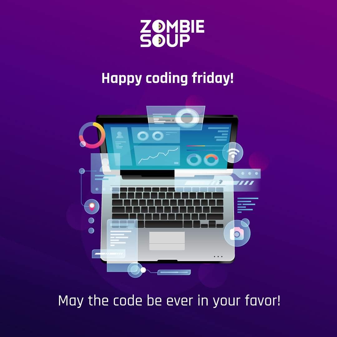 zombiesoup's tweet photo. After a week of hard work and coding, you deserve to sit back and take a look at the work of art you've created!

It's more than okay to shut down your laptop now! 

#HappyFriday https://t.co/LQJurJ5j4D