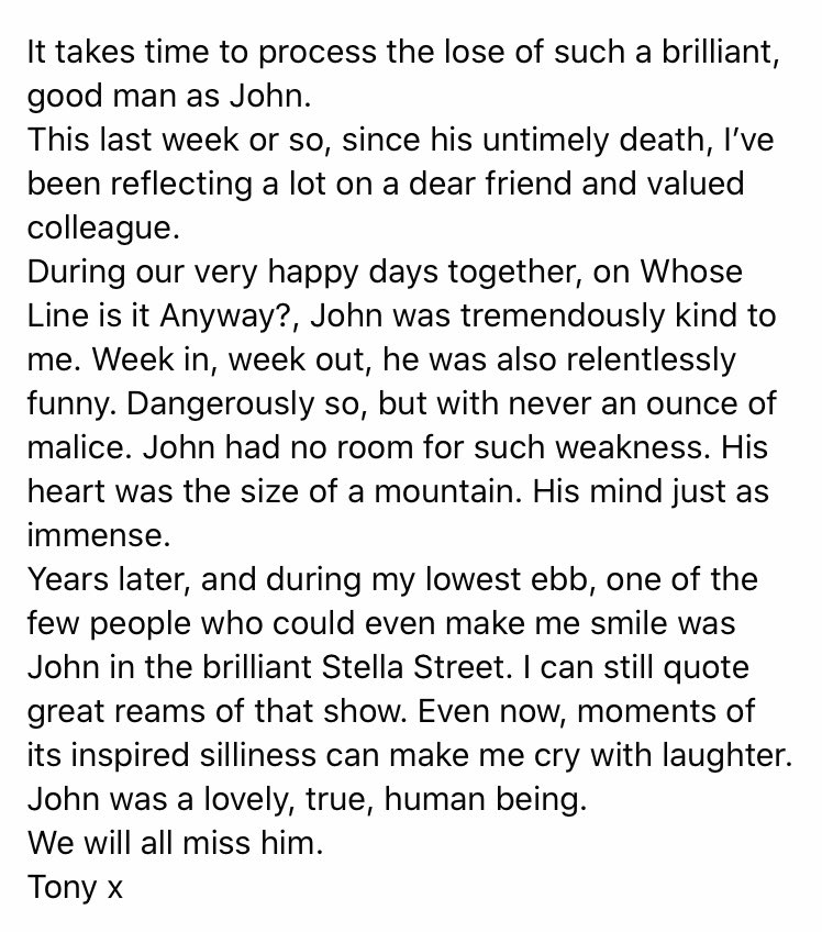 Tony Slattery tweet media