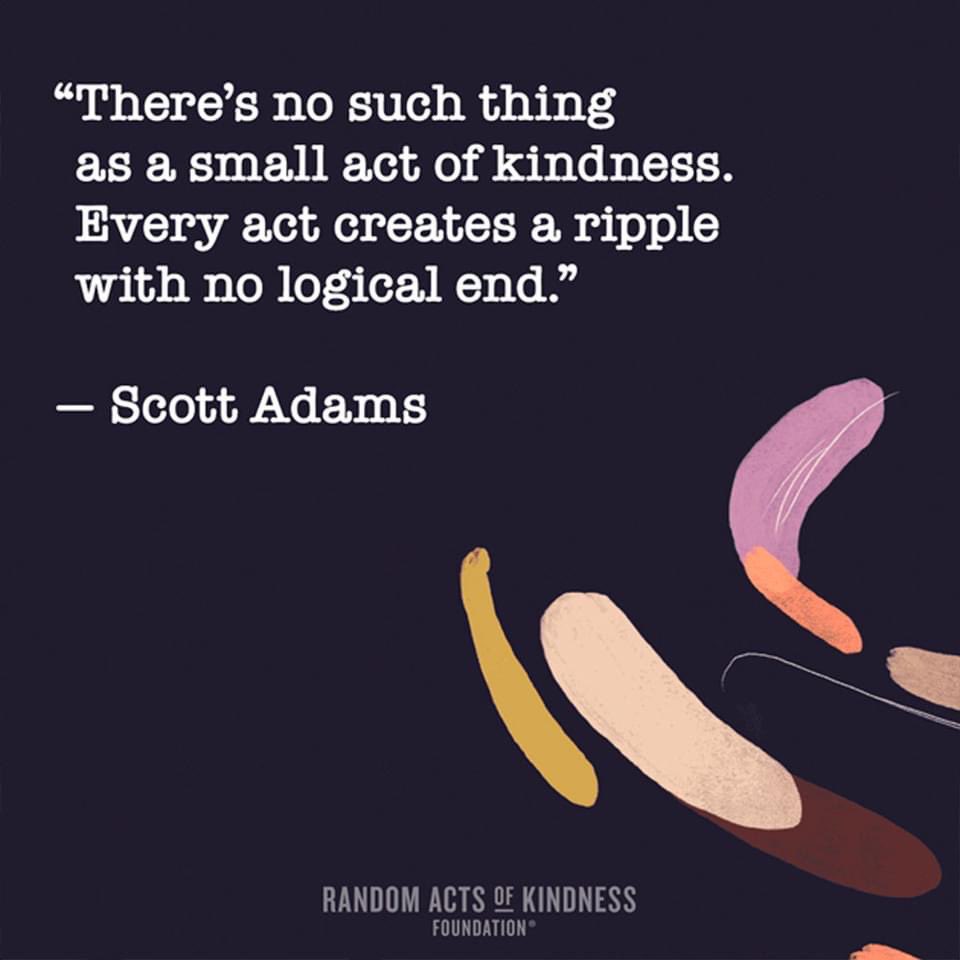 Happy World Kindness Day! 

We are so lucky to have a school full (and community full) of super kind folx! Thank you for taking the time to go above and beyond to make a difference. 🌎❤️ #worldkindnessday

More ideas: randomactsofkindness.org/kindness-ideas