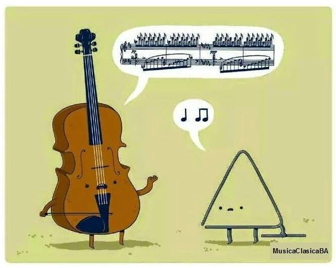 MusicaClasicaBA's tweet photo. ¡¡¡Humor de viernes!! Esperamos no ofender a ningún percusionista...igualmente a veces lo bueno si breve... (especialmente un viernes)!!!
#HumorMCBA #viernes #humormusical | https://t.co/qdylypvO8n https://t.co/trxSb8R3BH
