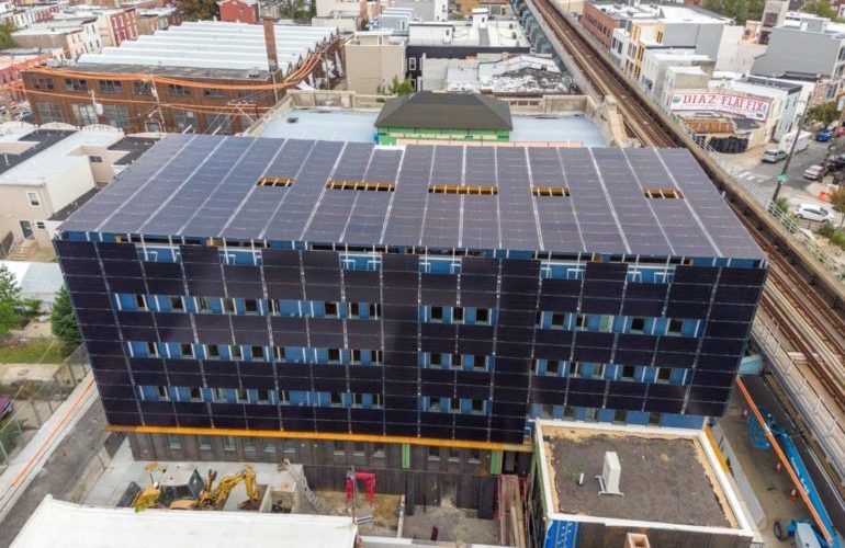 ExactSolar's tweet photo. #Philadelphia architecture firm installs wild #solar project to maximize onsite power production https://t.co/TfUJExWDg0 https://t.co/zbGWzeTQVv