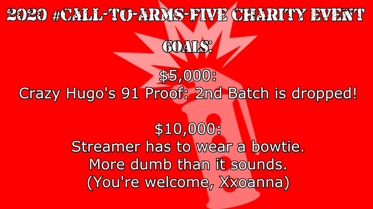 GryphonAMX's tweet photo. 24 hours from now, @StackUpDotOrg 's #CallToArmsV event will kick off, 10am to 10pm EST! We're going for $5K for the Saturday event, itself! Please like, retweet, tell your friends and family, and let's knock it out of the park yet again! https://t.co/7hUL8KkaWL