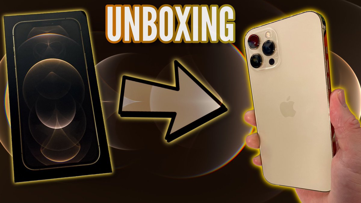 🚨 NEW VIDEO ALERT!! 🚨 
#unboxing the BRAND NEW...
GOLD!! #iPhone12ProMax 🔥🔥🔥
Go check it out!! 👀 

youtu.be/i4AjvmWlogc

#GoldiPhone #Apple #iPhone #iPhone12