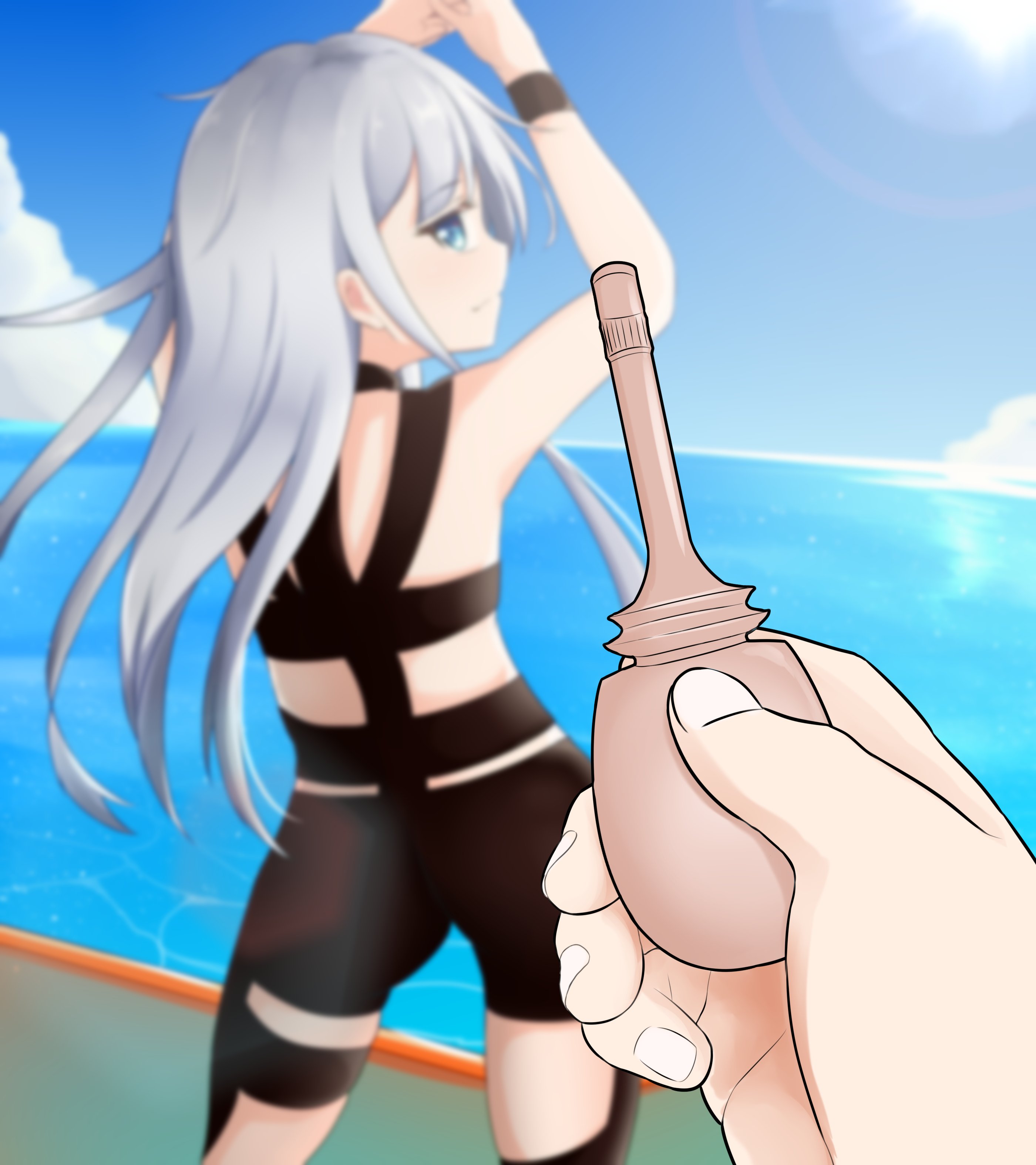 浣腸　挿絵  / X