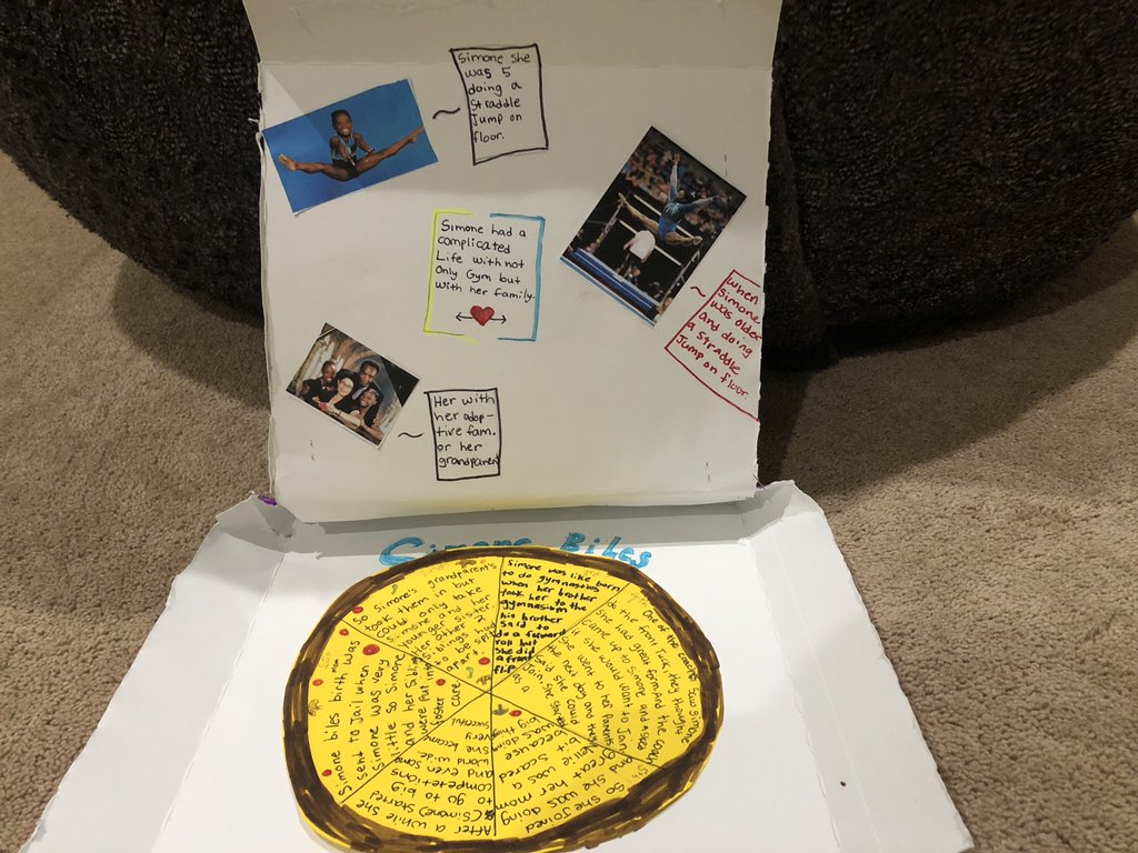 So proud of my virtual students who created amazing book reports completely on their own! Literacy rockstars! #ourfinesthourste @shawneetrailelm