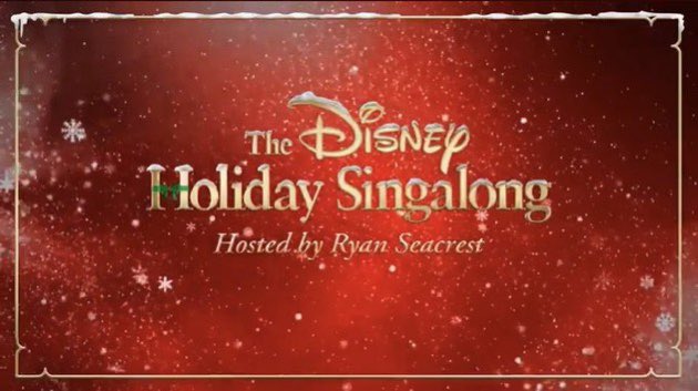 luvntete's tweet photo. بانقتان بيأدون في The Disney Holiday Singalong اغنية Santa Claus is coming to town الخبر اكيد اكيد 😭😭 https://t.co/cjp3rqP0jC