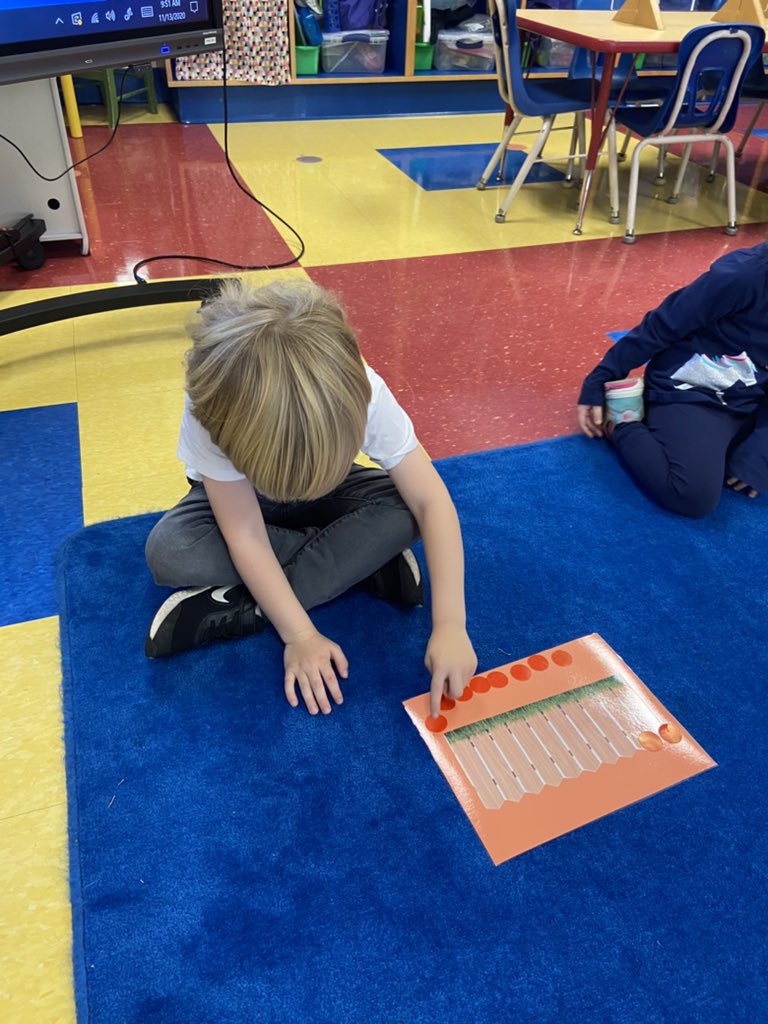 skerrtrinity's tweet photo. Pre-K students used the book 10 Fat Turkeys to practice different number combinations. We explained our thinking then showed it with a math drawing. #trinitylearns https://t.co/8SRsK5ZvIf