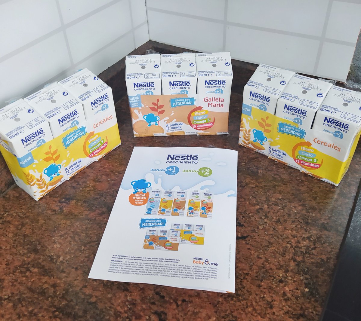 silviavp7's tweet photo. Gracias @KuvutES por contar con nosotros para probar #nestlecrecimiento ¿Qué variedad les gustará más? ¿galleta María o cereales? #creciendoasuritmo #kuvutnestlecrecimiento @NestleBebe https://t.co/A4tN6IV7EP