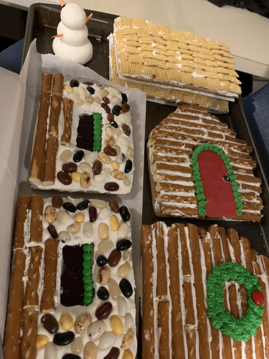 angelapress02's tweet photo. It’s that time of the year at PHS in room 140! Stay tuned for online auction of Gingerbread houses and Christmas trees to benefit @EastTNChildrens  Auction will be on @PantherStation1 FB stay tuned for dates! @FantasyOfTrees @ThePowellPrin @CTE4KCS @PowellDeca @knoxbestHOSA https://t.co/ItZIsIZlUu