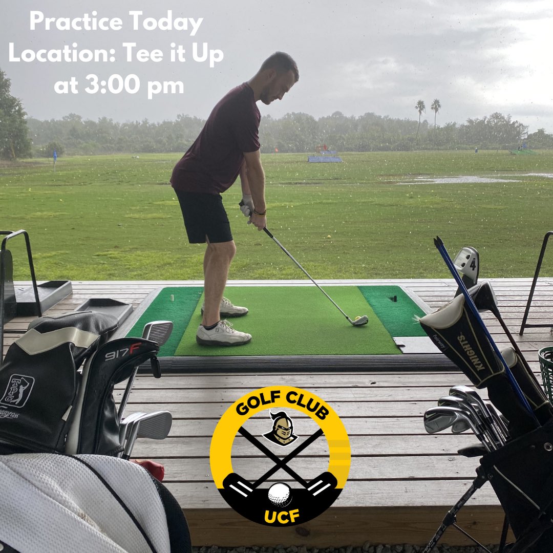 GolfClubUCF's tweet photo. Practice today!
Must complete covid self checker!
⛳️ DM us if you have any questions! https://t.co/5169M2XfTt