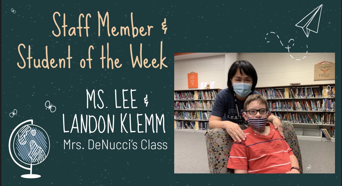 Sugar Hill Es Check Out Our Student And Staff Member For The Week Of 11 9 11 13 Way To Go Landon And Ms Lee T Co Dytwfus18z Twitter