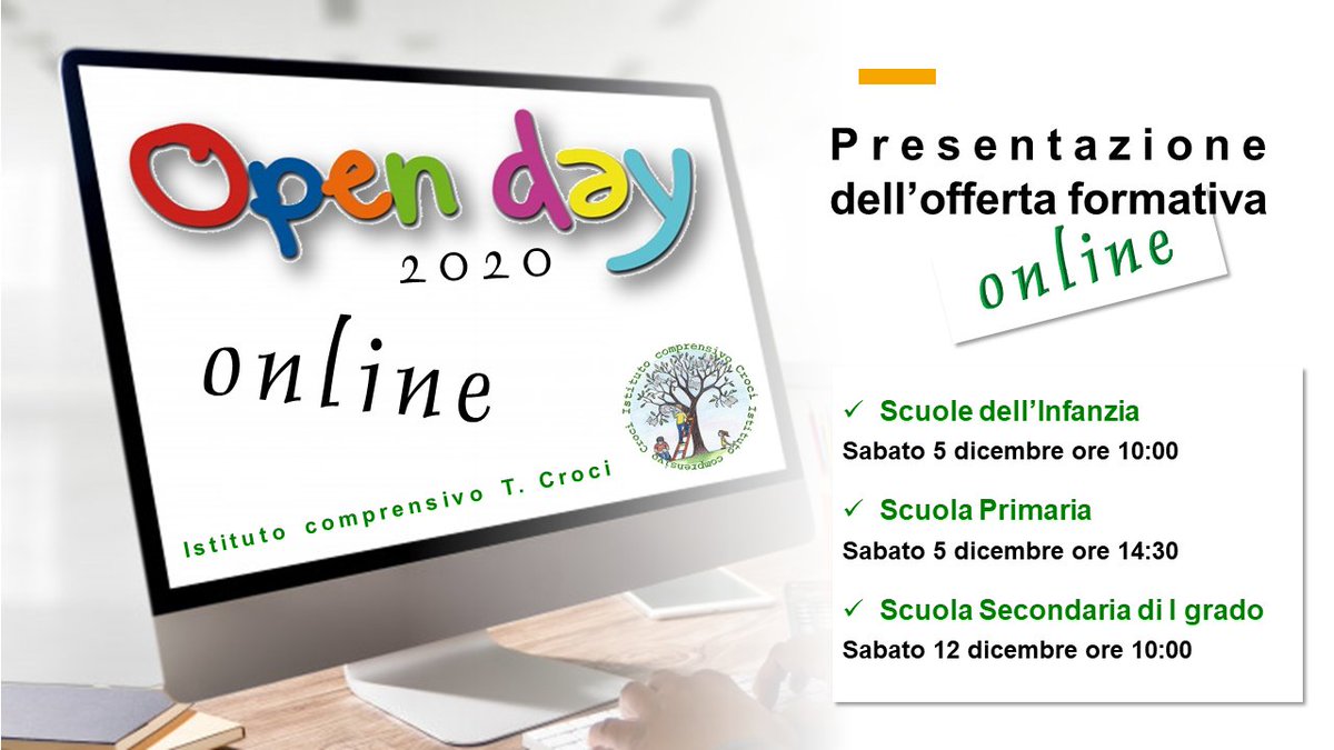 icscrocipaderno's tweet photo. Le date degli #opendays2020 dell'Istituto Comprensivo Croci @icscrocipaderno @pad_dugnano 

VI ASPETTIAMO!!

https://t.co/6ZwUBtzcet https://t.co/25F4PJkDI2