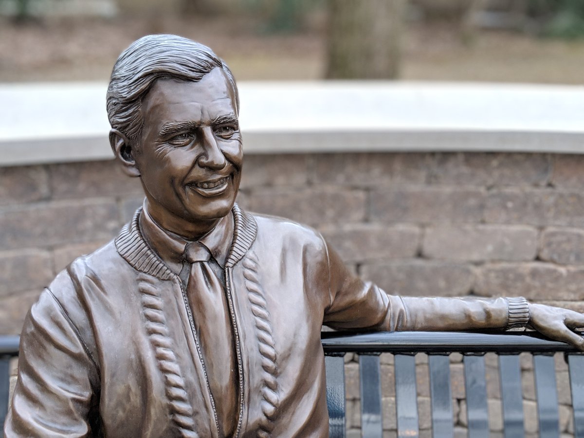 RepJoePetrarca's tweet photo. Happy #WorldKindnessDay and #CardiganDay !

Today is a great day to swing through Latrobe and spend a few minutes with Fred Rogers in his hometown. https://t.co/IjVnqssCZE