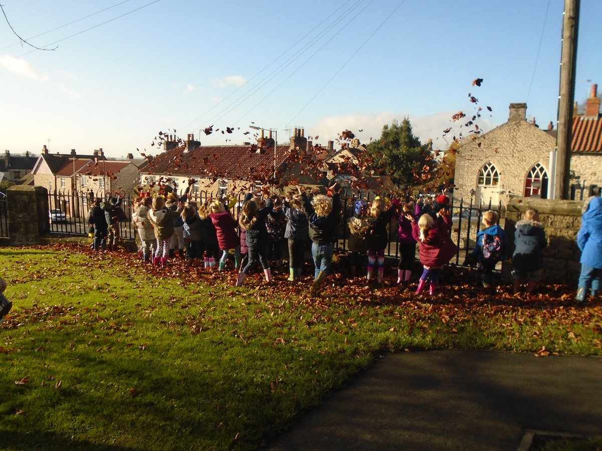 PickeringInfant's tweet photo. In Countryfile style, we have rambled through the school grounds exploring the changes that have happened since school autumn week! The children even managed to find what look like hibernating ladybirds - the insects not our Ladybird Class! #countryfileramble #learningeverywhere https://t.co/eJKCNpqkIl