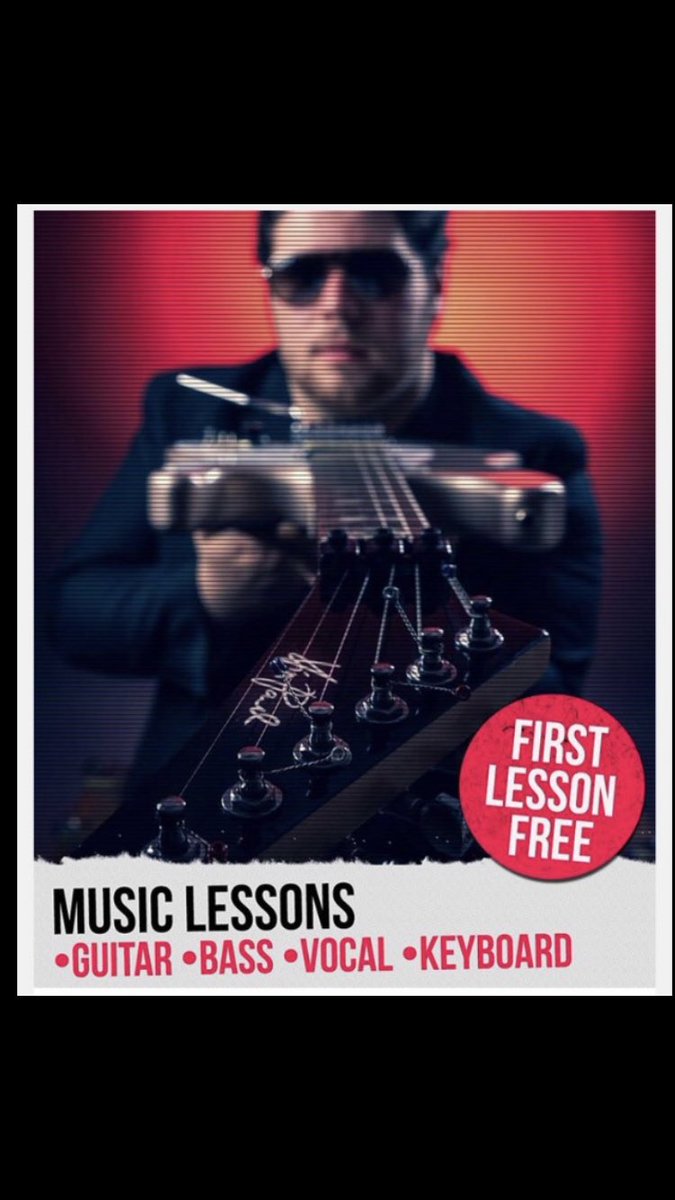 GuitarsVin's tweet photo. Ever wanted to learn how to play an instrument ? Well here’s your chance ! Stop by Vin Paul crossroads music located 453 NJ-33, Millstone, NJ 08535 and get your first lesson free ! We look forward to seeing you there! #vinpaulguitars #newjersey #musiclessons #theguitarfather https://t.co/kWRsWPLlNs