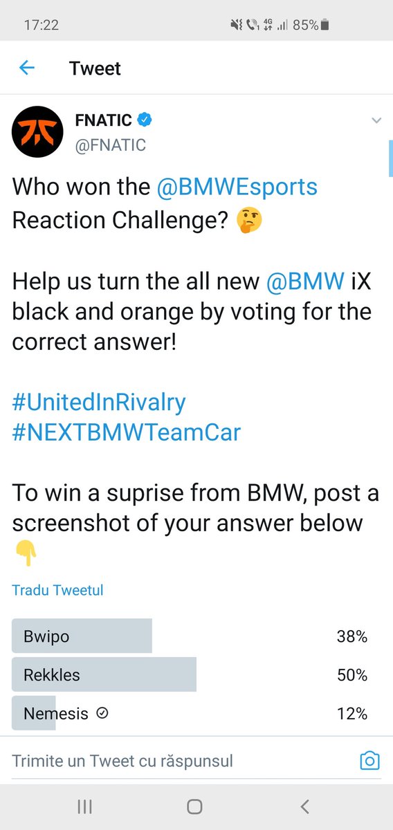 Boy_is_crazy's tweet photo. @FNATIC @BMWEsports @BMW Sadge https://t.co/k8xvBTSmEV