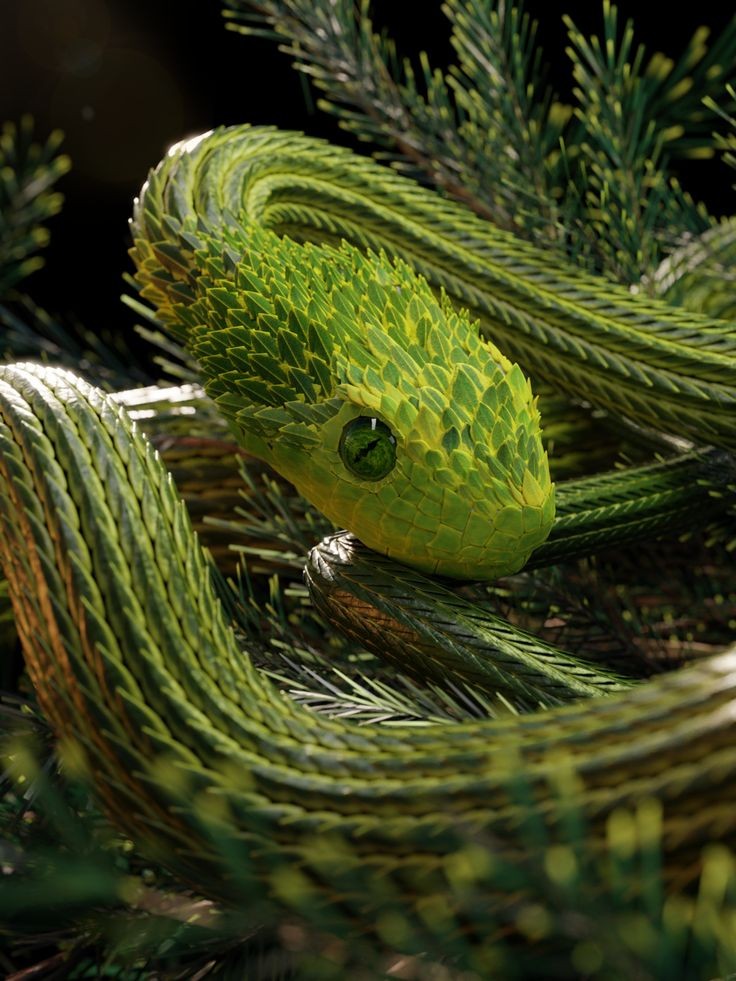 Змея зеленый полос. Кустарниковая гадюка (Atheris. Смарагдовый полоз. Зеленая гадюка. Чешуйчатые змеи.