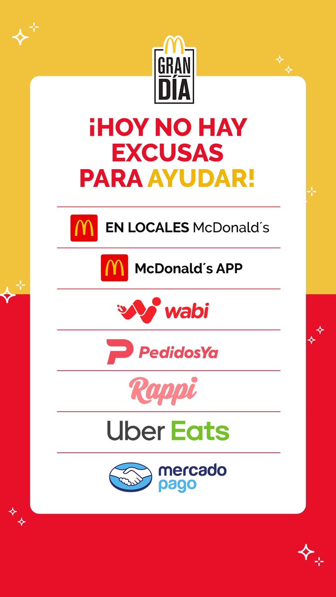 Comprá tu Big Mac por cualquiera de estos medios👇