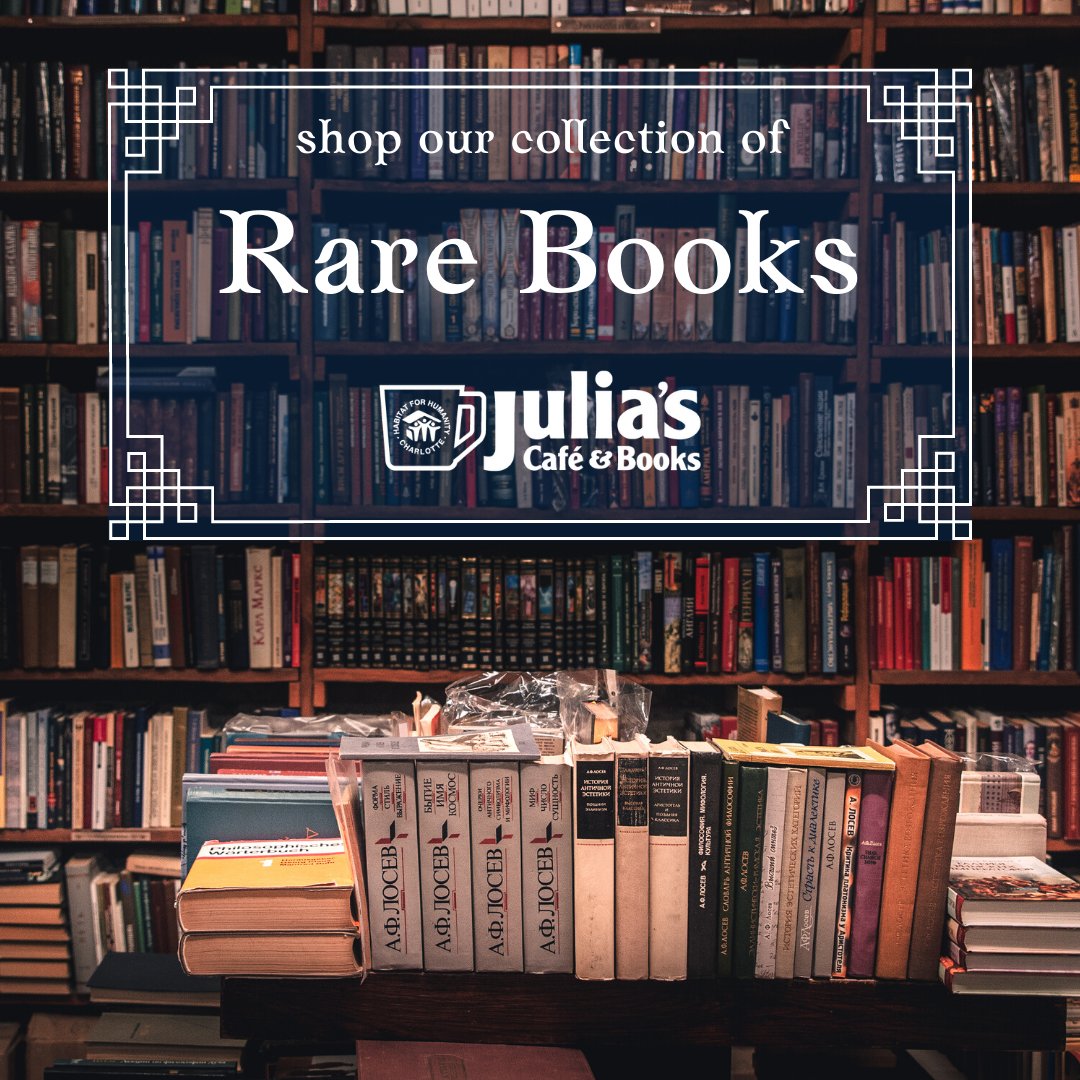 JuliasCoffee's tweet photo. Are you a book collector? Check out our carefully curated selection of rare books - wonderful works that you can't live without! Visit the updated list here: https://t.co/mZApFsIDVh
#DrinkItReadItBuildIt #CollectIt #RareBooks #bookcollector #bibliophile #booksbuildhousestoo https://t.co/LOzPKdNqSu