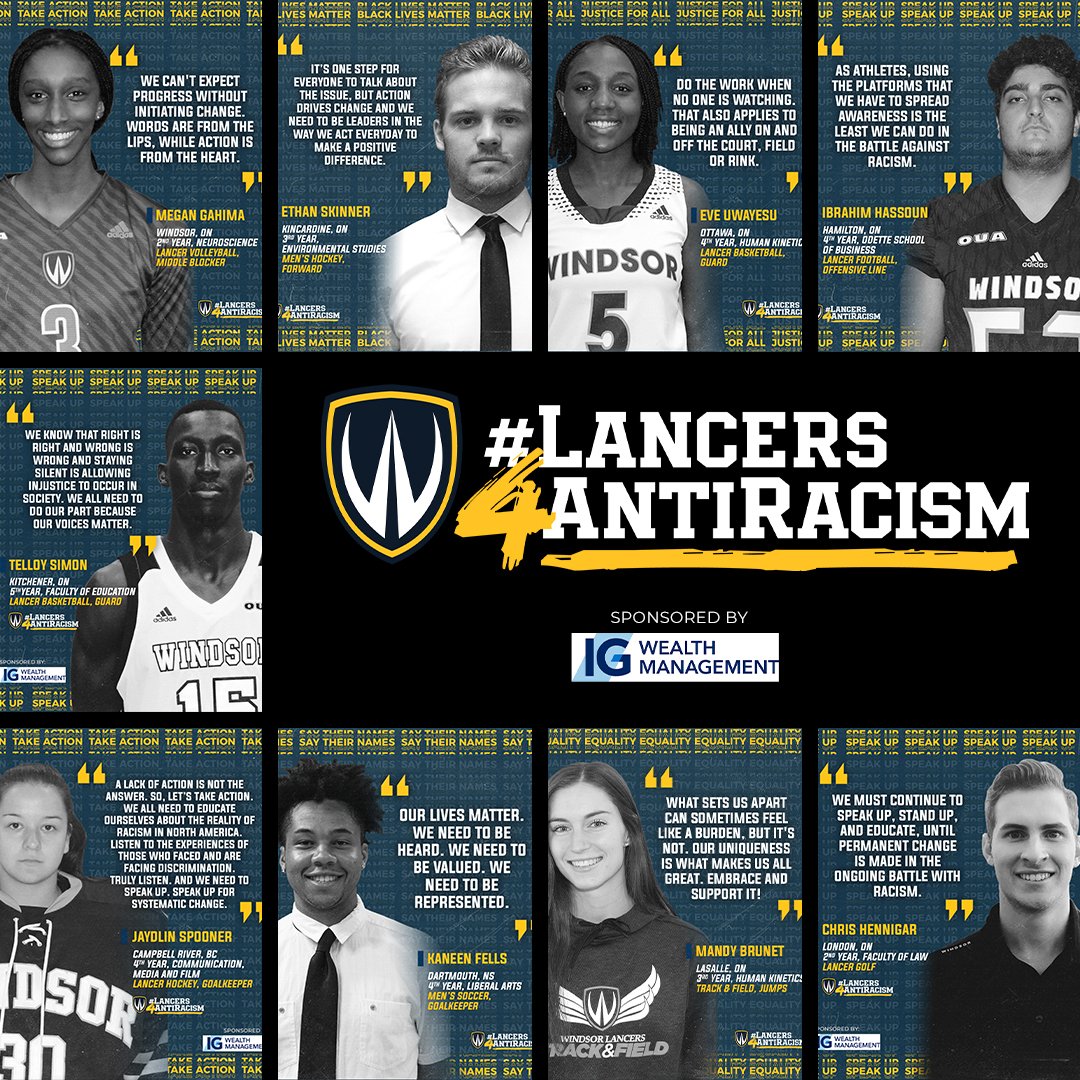 WindsorLancers's tweet photo. #Lancers4AntiRacism  #LancerFamily https://t.co/9xpCIqQOiw