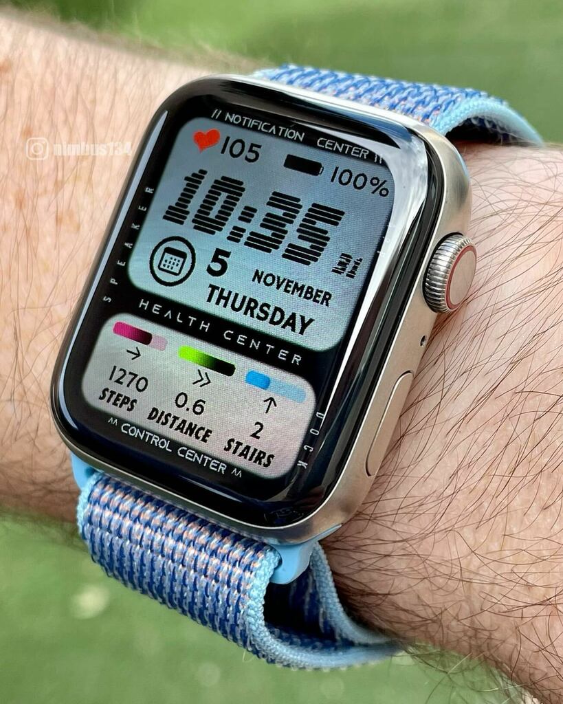 nimbus12_'s tweet photo. Heartbeat by Chris Topher from @clockologyapp #applewatchseries5 #applewatchseries6 #titaniumapplewatch #applewatchtitanium #titaniumwatch #apple #watch #titanium #applewatchedition #naturaltitanium #applewatch #clockology #clockologyapp #ceruleansportloop https://t.co/bDuwzJdM5X