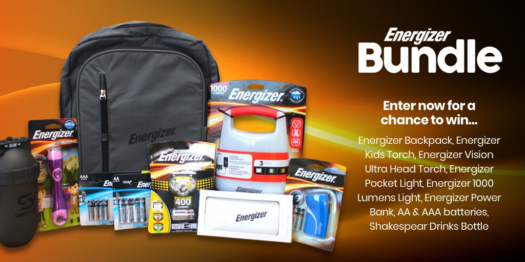 #COMPETITION TIME🎉

It's #Friday13th👀... This day is unlucky for some but it could be #lucky for you!🍀 We're giving you the chance to #win one of these #Energizer bundles full of goodies.🤩

Simply like &amp; retweet to enter! We'll be announcing the winner on 30/11/2020.⏳