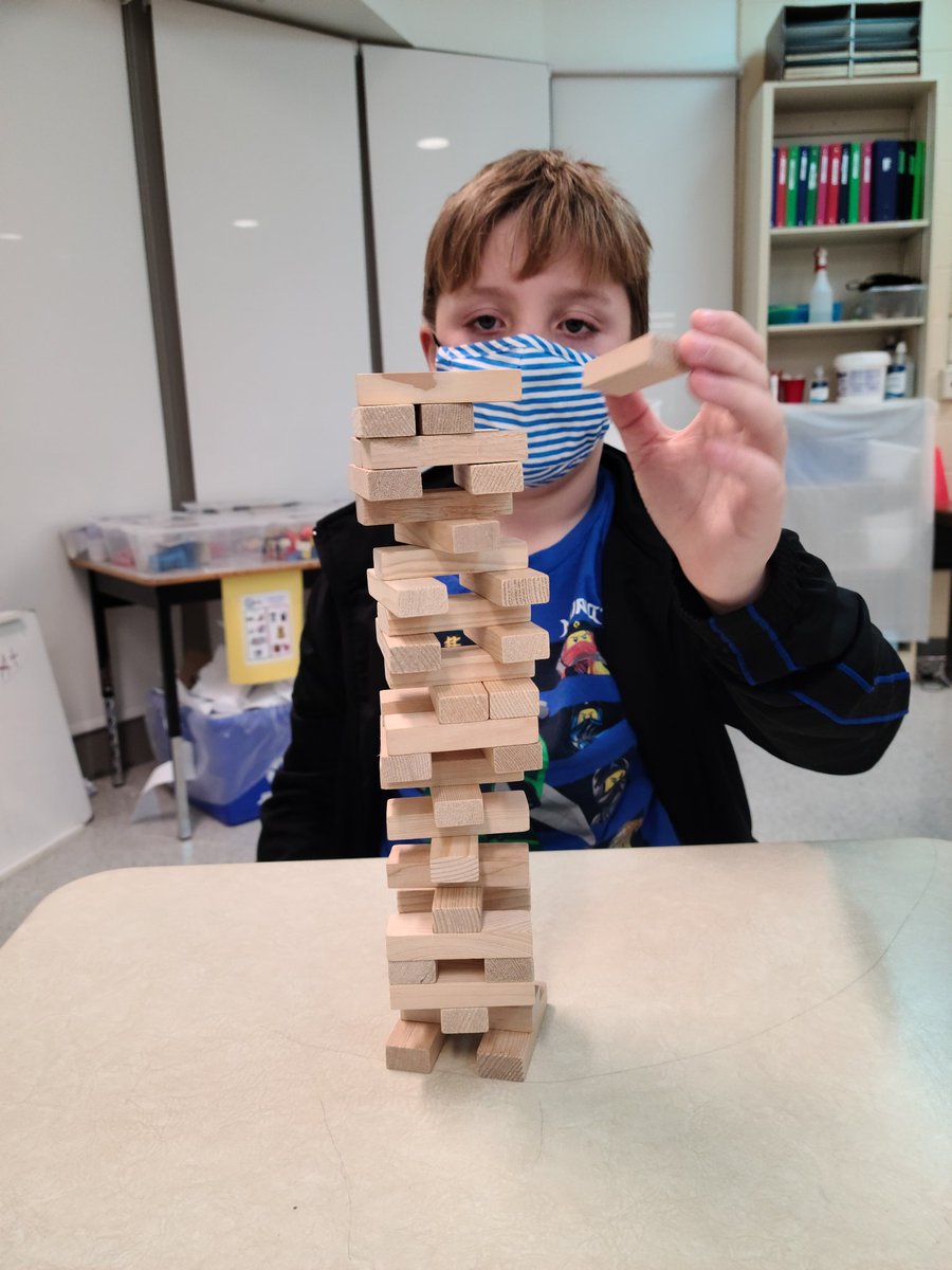 MrRiversPCB's tweet photo. Its #funfriday in Regional Rivers/Keller today! Some impressive social skills on display as we practice turn-taking, following directions, and some Jenga concentration!!! #socialskills #lifeskills @MsKellerPCB @PC_dolphins https://t.co/CW99BtqUhe