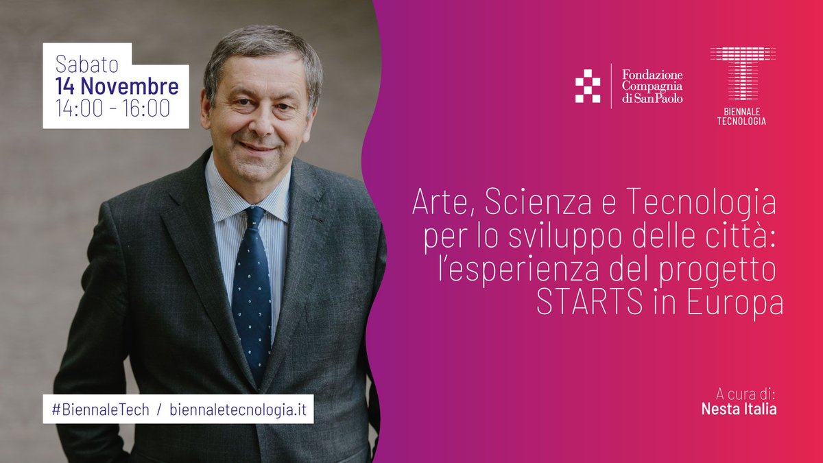 CSP_live's tweet photo. A @BiennaleTech il #PresidenteCSP #FrancescoProfumo per l'incontro "Arte, scienza e tecnologia per lo sviluppo delle città: l’esperienza del progetto STARTS in Europa".
Qui la diretta streaming: https://t.co/NnPY15JLfx
#CulturaCSP #AttrattivitàCSP #PianetaCSP #InnovazioneCSP https://t.co/KJQGWg4bNK
