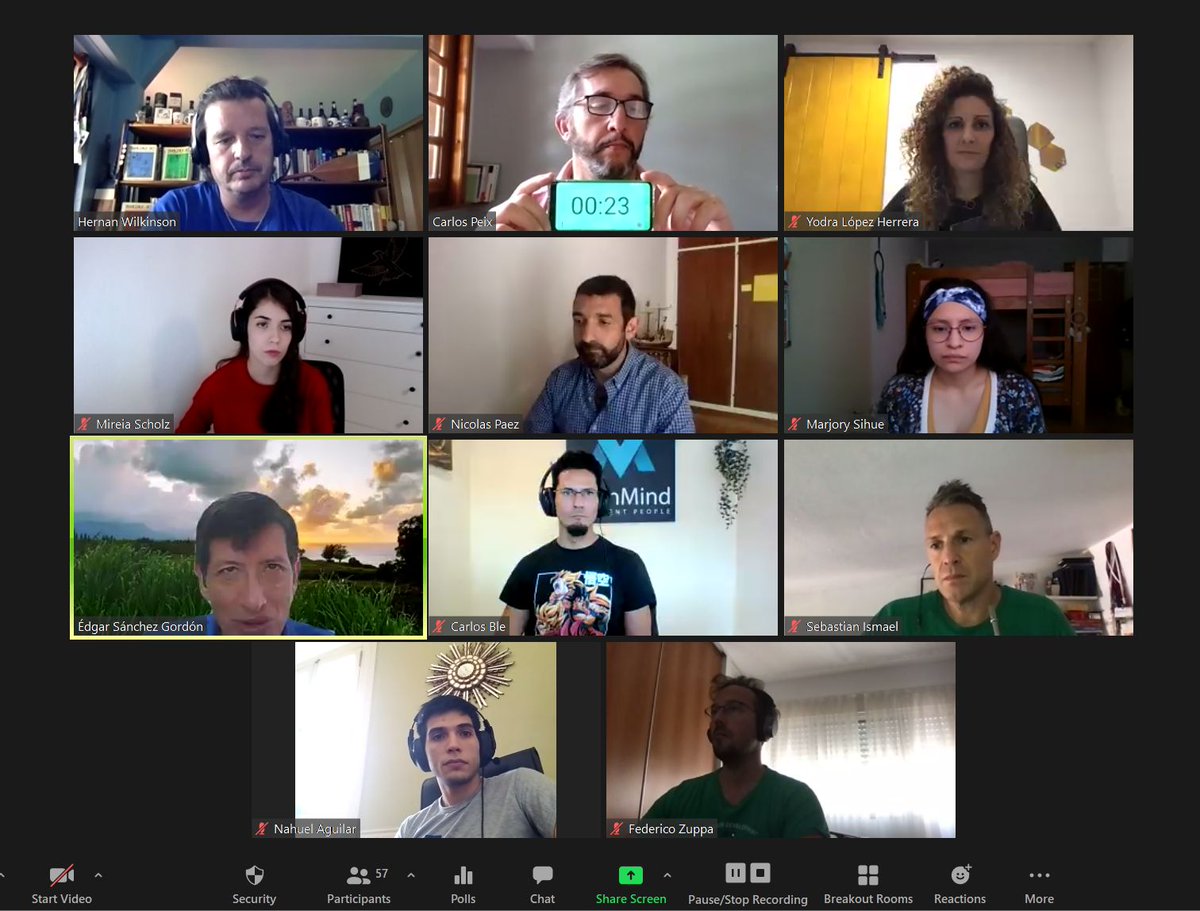 agileperu's tweet photo. Tremendo panel hablando sobre TDD/ATDD en el #agiles2020 @carlosble @carlospeix @EdgarSanchez @HernanWilkinson @inicopaez @yodralopez @mireia_sd cc @agilesla "no basta el curso hay que acompañar a los equipos en el día a día" https://t.co/t6Ap7mqJB5