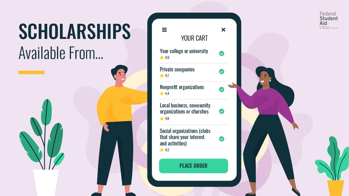 When it comes to scholarships, you can order as many as you’d like. 
Learn more about where you can find them at bit.ly/2JVbdCz