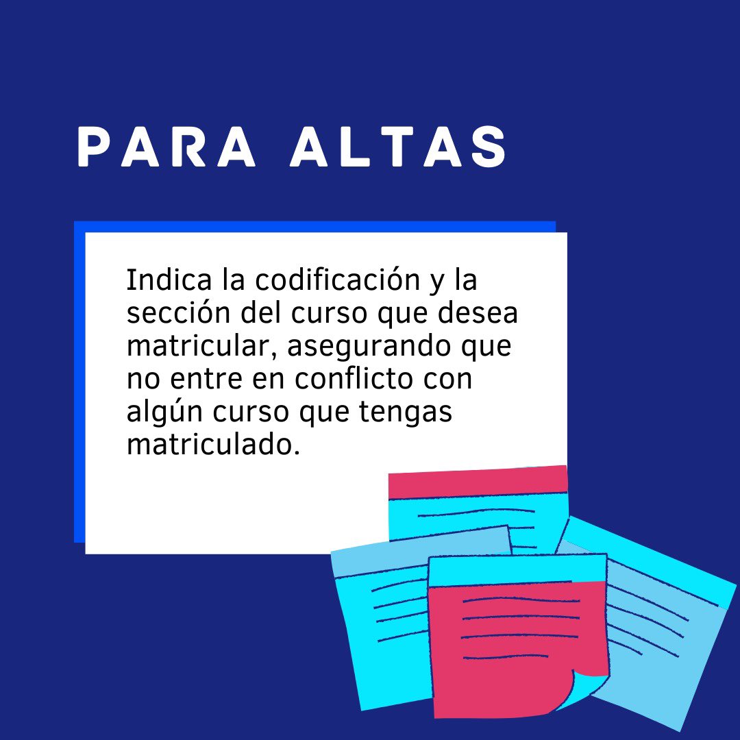 ¡Colegiales! 🐶💚

Hoy les presentamos alguna información útil para considerar al momento de utilizar ajustes.uprm.edu durante el periodo de matrícula.

Pueden acceder a un video informativo sobre la plataforma por @creadRUM aquí: youtu.be/ta-6rapiZgk [1/2]