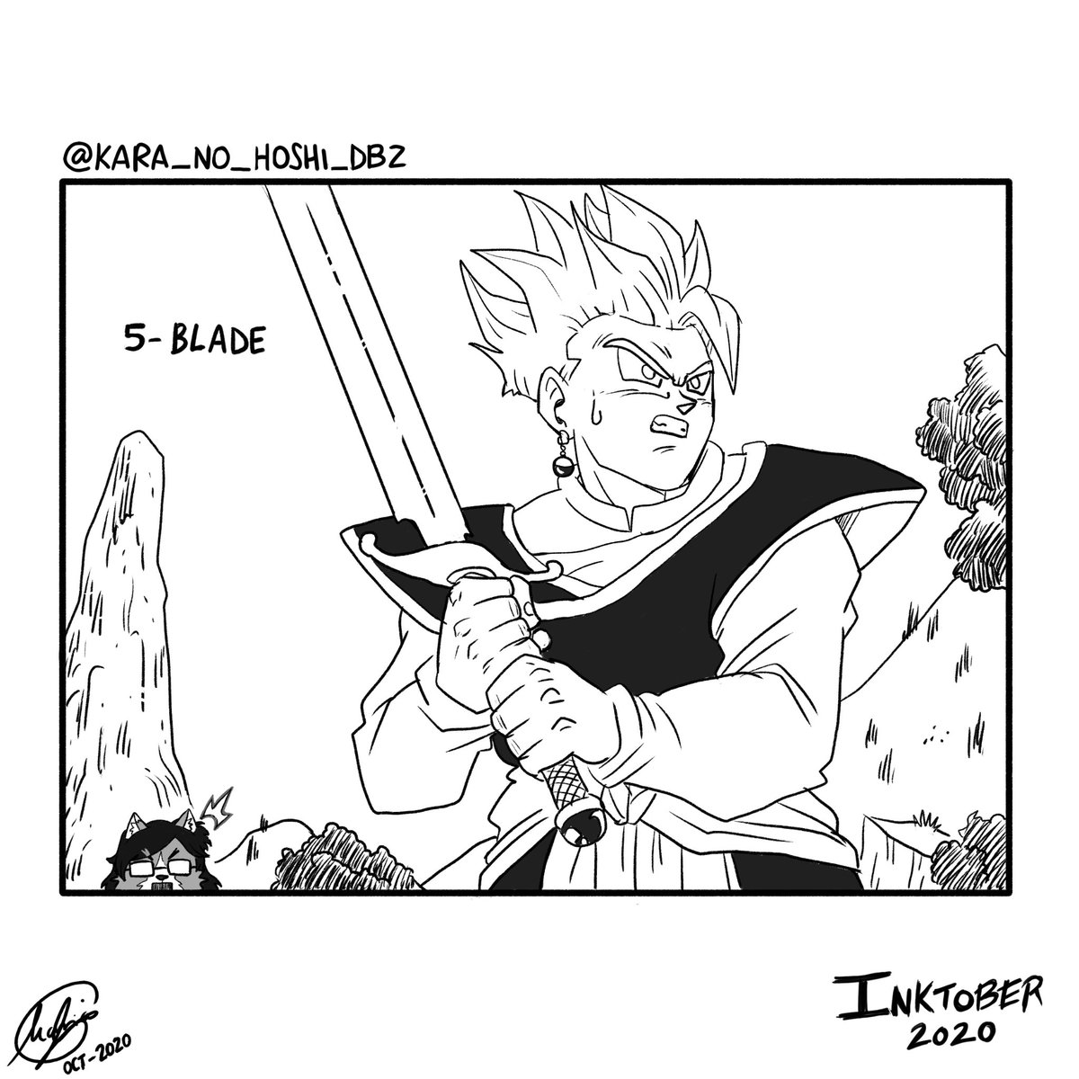 Dbz_Kara's tweet photo. Inktober 2020 : 5-Blade, 6-Rodent
#inktober2020 #inktober #inktoberday5 #inktoberblade #inktoberday6 #inktoberrodent #dbzinktober #inktoberdbz #dbz #dbs #dragonball #dragonballz #dragonballsuper #dbzoc #dbzocs #oc #myowncharacter https://t.co/RTbmyFivdK