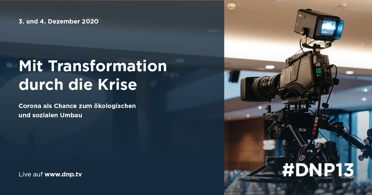 Am 3. &amp; 4. Dezember findet der 13. Deutsche #Nachhaltigkeitstag statt. 2 Tage voller Insights &amp; Diskussionen des größten Netzwerks der #Nachhaltigkeit in Deutschland, die Möglichkeit zum virtuellen Austausch mit Teilnehmenden und Moderator/innen. #DNP13 👉dnp.tv