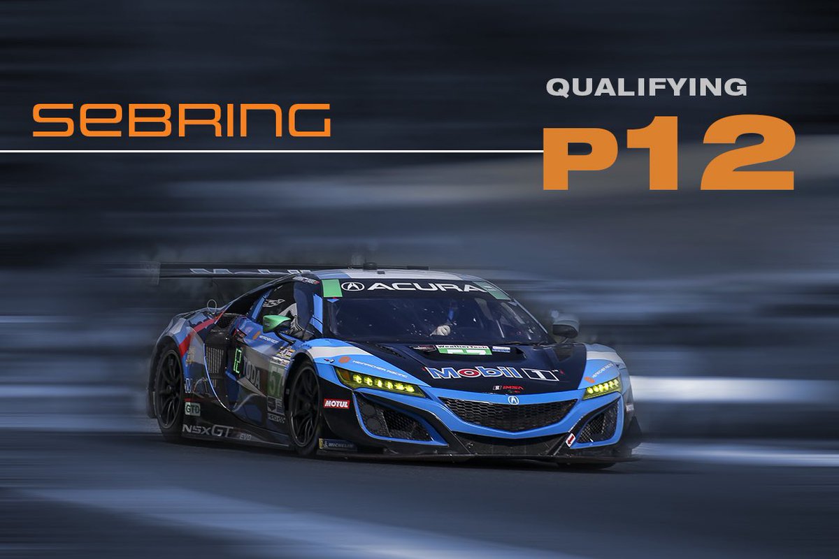 HeinricherRaces's tweet photo. We’ll race the 12 hours of Sebring tomorrow, starting from P12. We’re ready for the battle.
🔸
@exxonmobil #racing #motorsport #imsaracing #acura #acuransx #mobil1 #rollingreens #hondahpd #womeninmotorsport https://t.co/p3dCDRFtbY