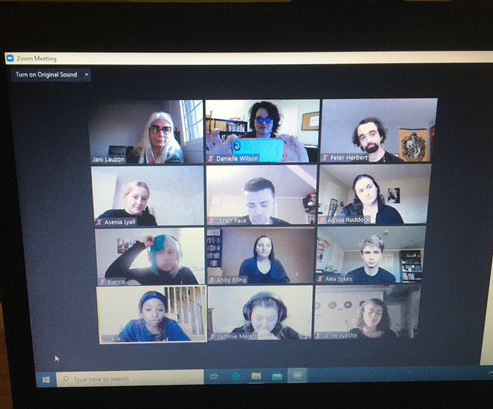 This week, third-year acting class DART 3F50 <a href="/BrockuDART/">BrockU Dramatic Arts</a> attended an online workshop with Jani Lauzon, Associate Director, Acting program <a href="/NTSofCanada/">NTS</a> and Multidisciplinary Artist of Métis Ancestry. Thanks to Jani for virtually visiting us at the #MIWSFPA <a href="/BrockUniversity/">Brock University</a>