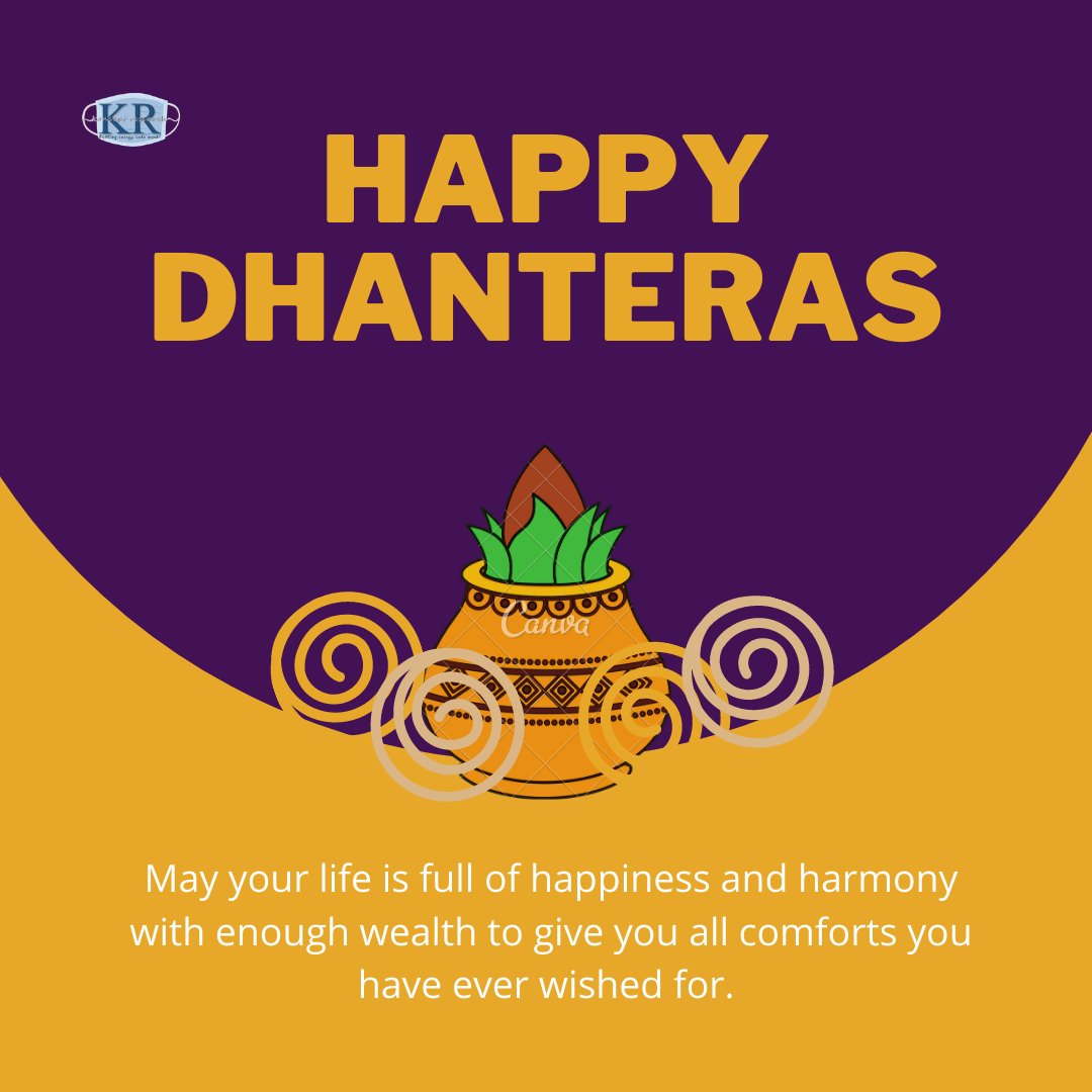 ResearchKoncept's tweet photo. May this Dhanteras help you find a new direction in life. Hope you fill your days with pleasant moments.

#happydhanteras #konceptresearch https://t.co/f5Bd9wdTRI