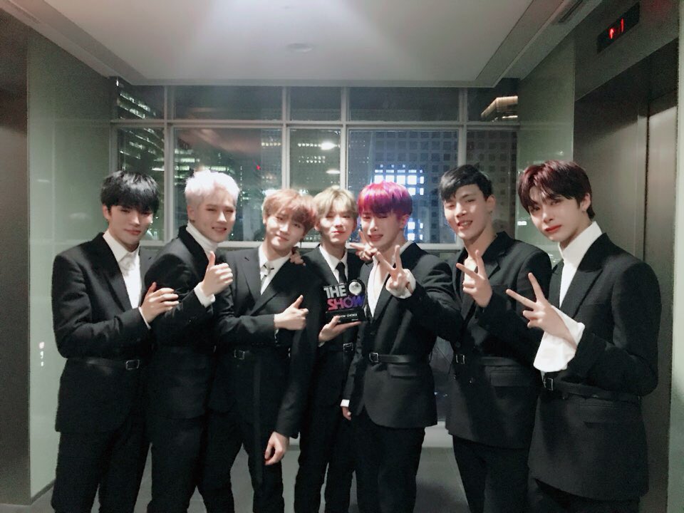 showhosbby's tweet photo. three years ago today, monsta x got their first ever win with dramarama two and a half years into their debut. now they’re up to 15 wins and monbebe couldn’t be any prouder https://t.co/AMkLckOM4w